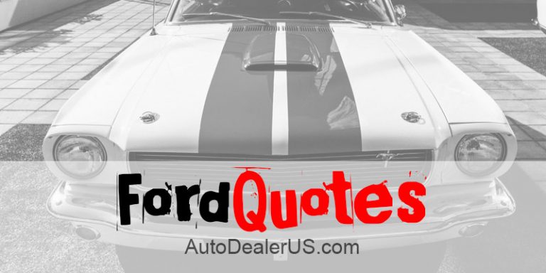 Ford Quotes and Sayings